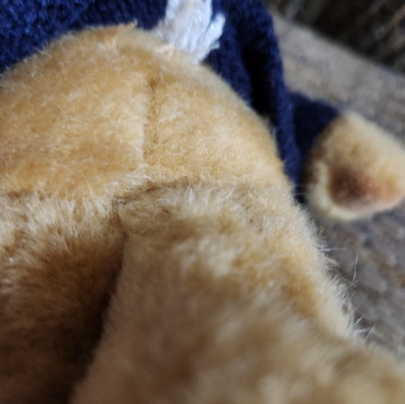 Polo Ralph Lauren Teddy Bear Plush w/Navy Blue Knit Pony Sweater 2019 Exclusive - Picture 5 of 6